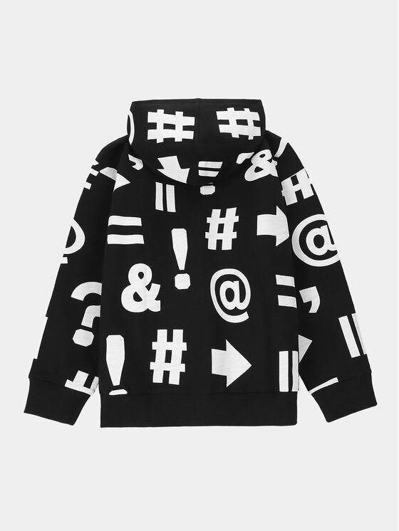 Coccodrillo Coccodrillo Sweatshirt WC4132301VBA Schwarz Regular Fit