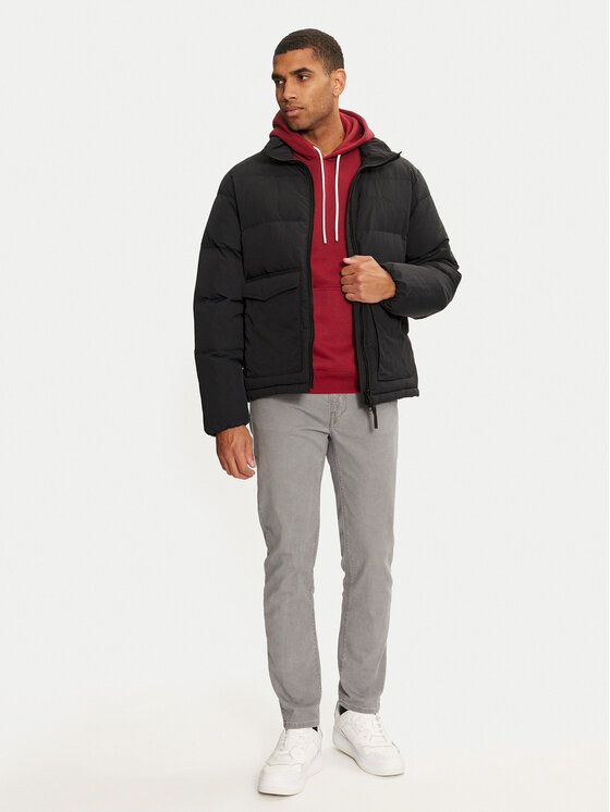 Jack Wolfskin Jack Wolfskin Pūkinė striukė Nordlicht A60040 Juoda Regular Fit