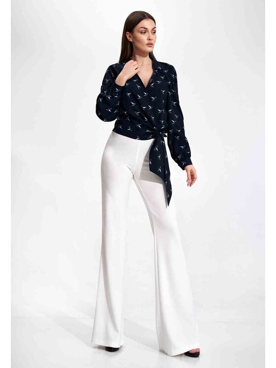 FIGL FIGLFIGL Blusa M868 Blu Regular Fit