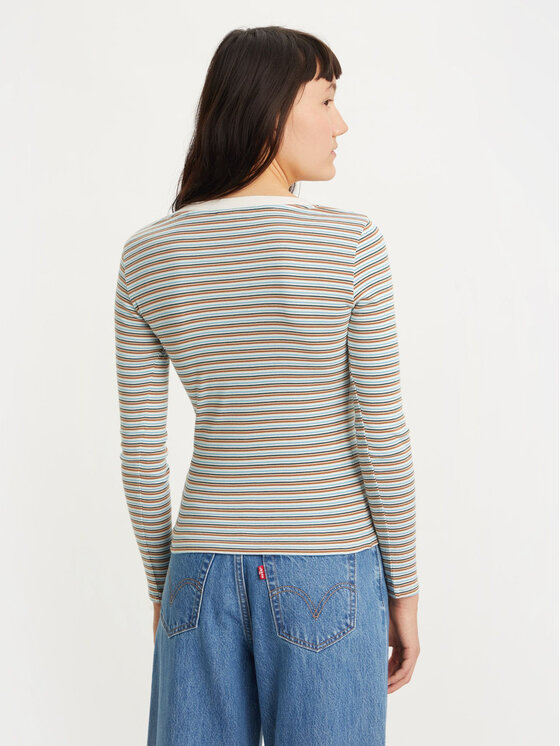 T-shirt Baby Tee A48910003 Blu Slim Fit