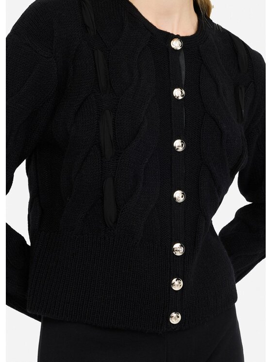 Liu Jo Liu Jo Cardigan CF5215MA75Q22222 Nero Regular Fit