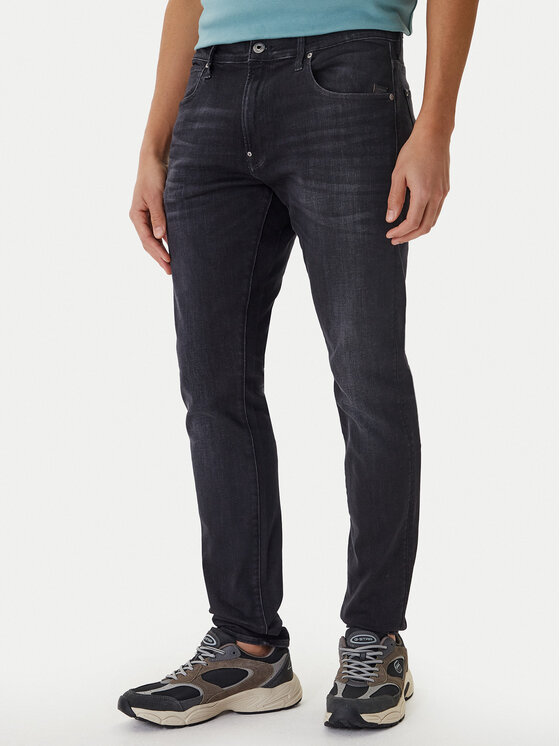 G-Star Raw G-Star Raw Džínsy Revend 51010-A634 Sivá Skinny Fit
