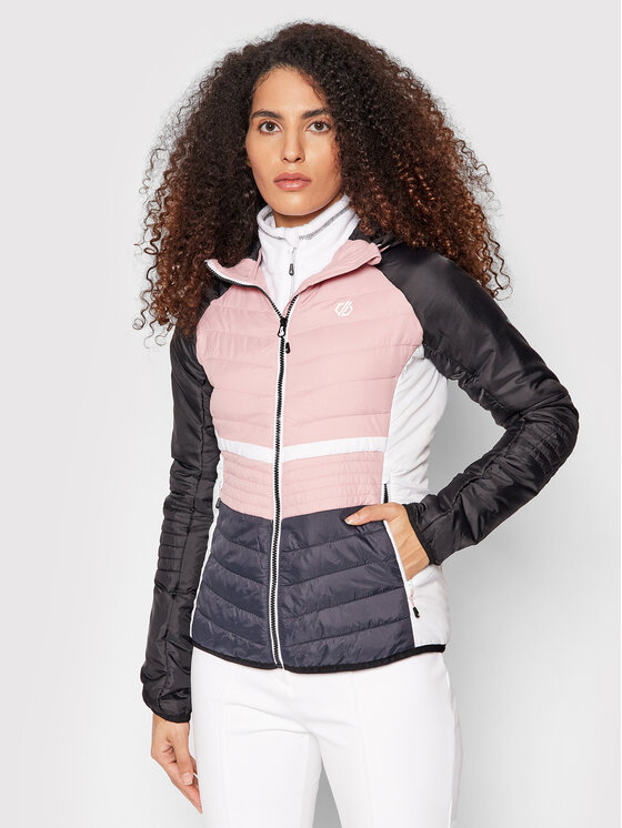 Dare2B Dare2B Vatovaná bunda Surmount DWN375 Růžová Slim Fit