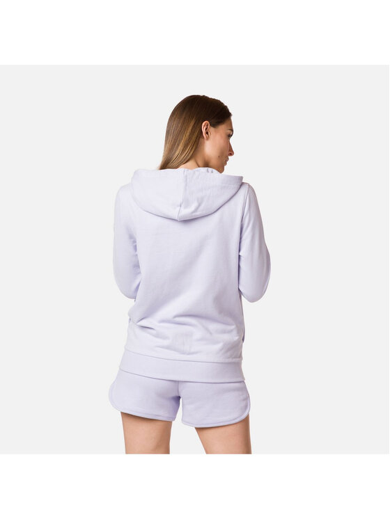 Rossignol Rossignol Bluza W Logo Sweat Fz Hood Ft Szary Regular Fit