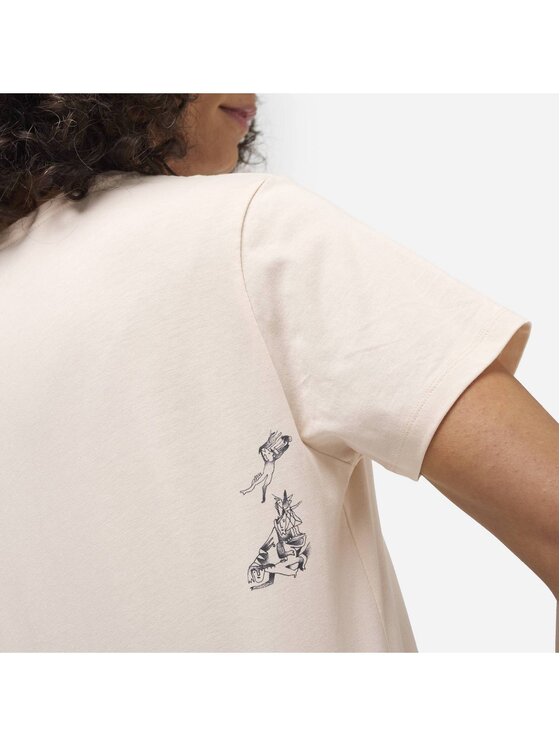 Millet Millet T-Shirt Cimaï Collab Ts Ss W Écru Relaxed Fit