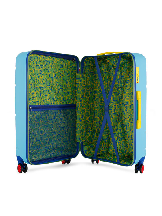 Semi Line Semi Line Valigia per bambini T5933-3 Azzurro chiaro