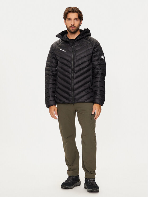 Mammut Mammut Μπουφάν πουπουλένιο Broad Peak 1013-02961 Μαύρο Regular Fit