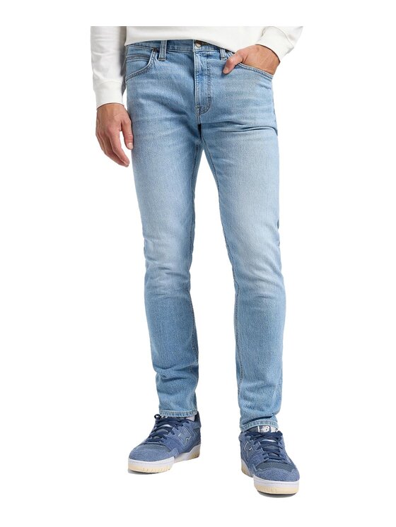 Lee Lee Jeansy 112363977 Niebieski Slim Fit