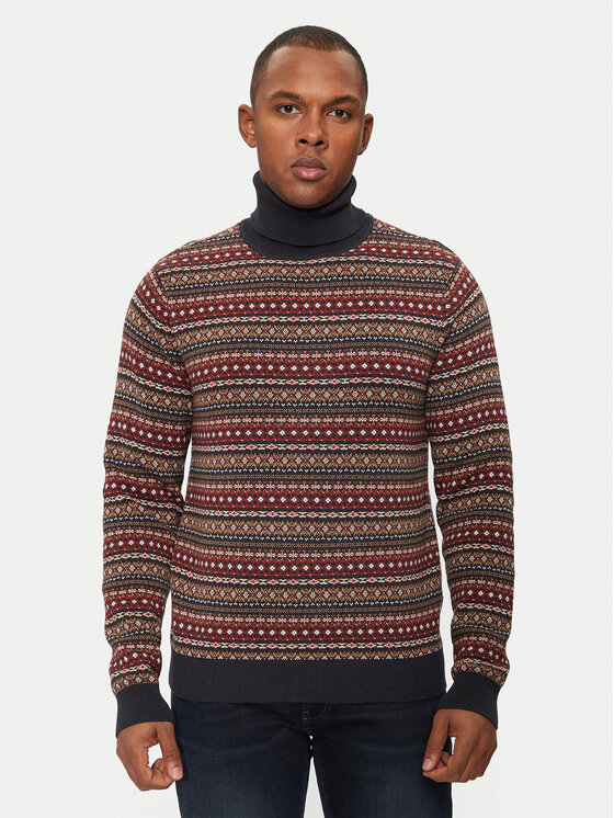 Blend Blend Rollkragenpullover 20717856 Schwarz Regular Fit