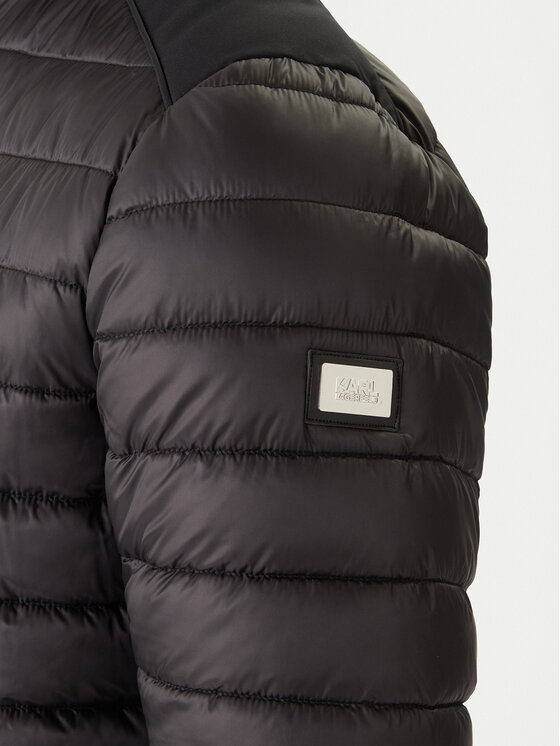 KARL LAGERFELD KARL LAGERFELD Geacă de iarnă 505033 554587 Negru Regular Fit