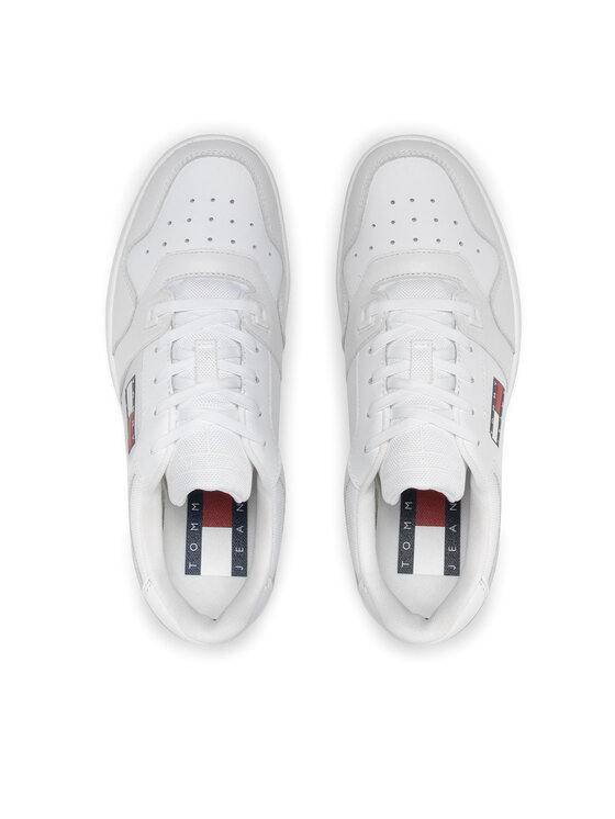 Tommy Jeans Tommy Jeans Αθλητικά Retro Basket EM0EM00955 Λευκό