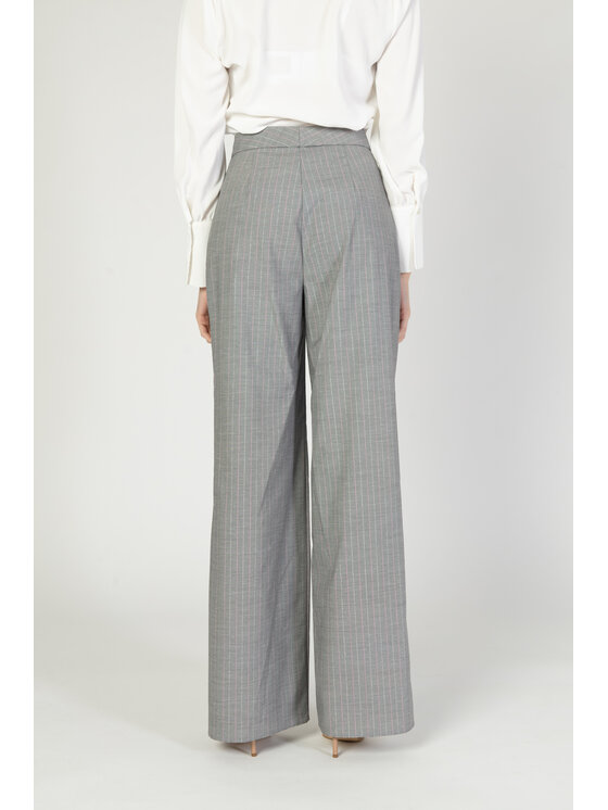 Rinascimento Rinascimento Pantaloni da donna REWI Grigio Palazzo Fit