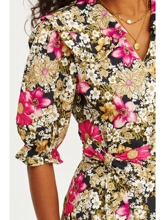 NAOKO NAOKO Každodenní šaty Meadow Muse Barevná Regular Fit