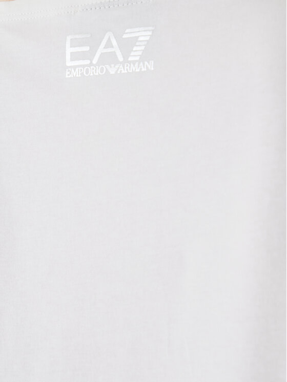 EA7 Emporio Armani EA7 Emporio Armani T-Shirt 7W001098 AF14880 U1142 Bílá Slim Fit