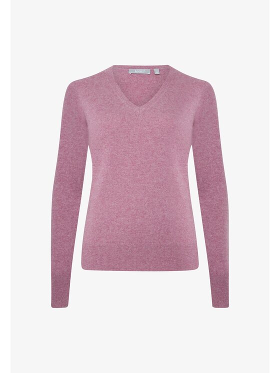 Style Republic Style Republic Sweter Kaszmir Różowy jasny Comfort Fit