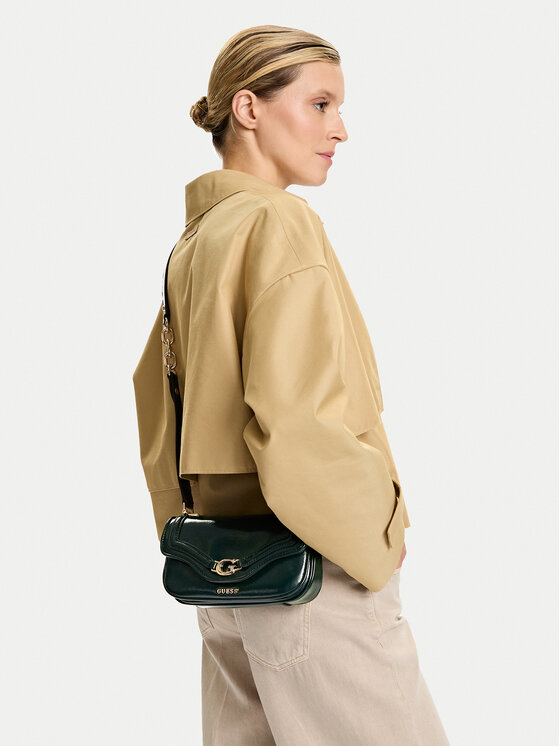 Guess Geantă Dea Mini HWTG79 93790 Verde