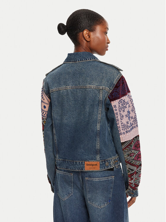 Desigual Desigual Τζιν μπουφάν Etnic 25WWED14 Έγχρωμο Regular Fit