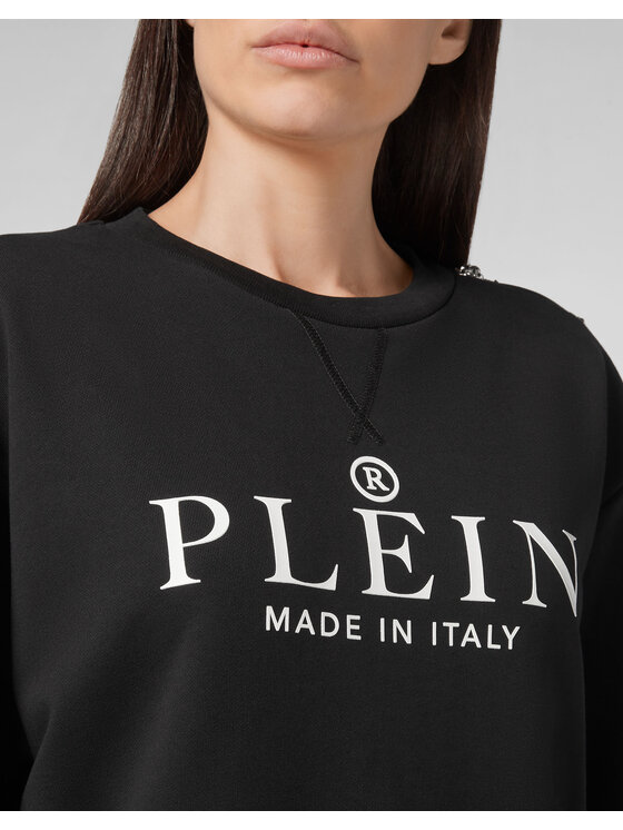 PHILIPP PLEIN PHILIPP PLEIN Bluza 993 Czarny Regular Fit