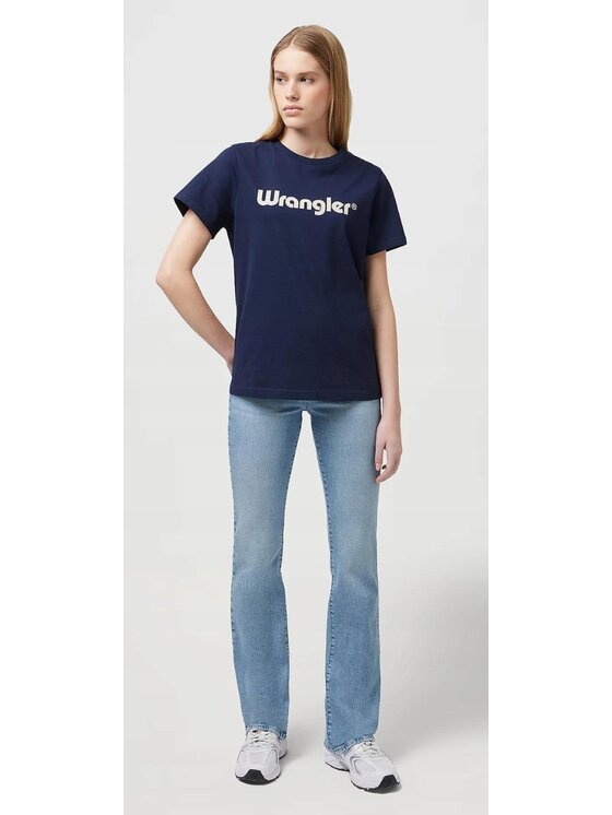 Wrangler Wrangler Jeansy Bootcut 625 Niebieski Bootcut Fit