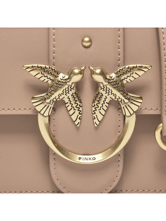 PINKO PINKO Handtasche Love One Mini Cl AI 23-24 PLTT 100059 A0F1 Beige