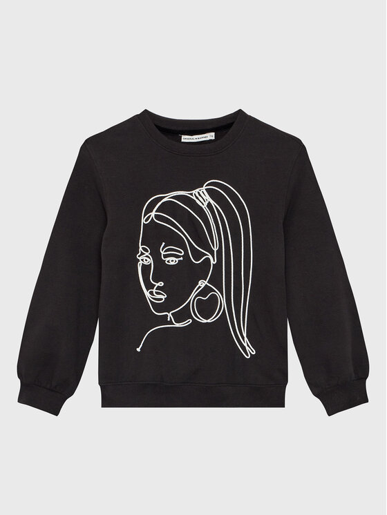 Original Marines Original Marines Džemperis DCA3630F Juoda Regular Fit