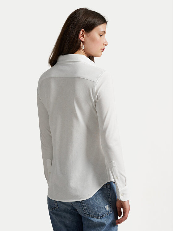 Polo Ralph Lauren Polo Ralph Lauren Särk Heidi 211664427003 Valge Slim Fit