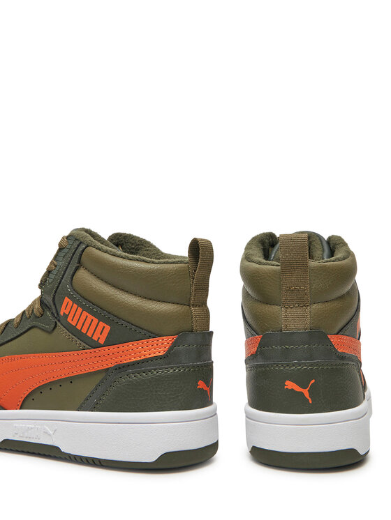 Puma Puma Tenisice Rebound V6 Mid Wtr Jr 394685 05 Kaki