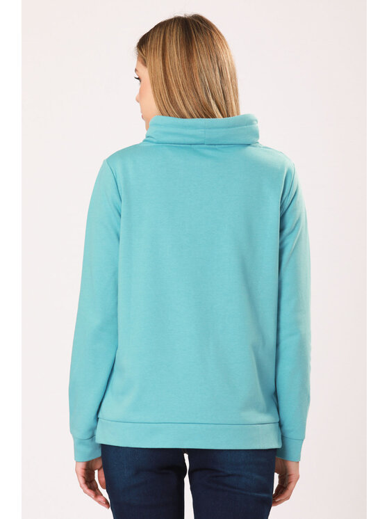 QUIOSQUE QUIOSQUE Halenka 19-TD-108 Modrá Regular Fit