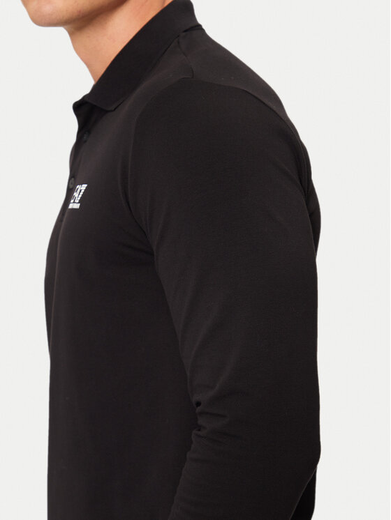 EA7 Emporio Armani EA7 Emporio Armani Polo 8NPF15 PJVQZ 1200 Crna Regular Fit