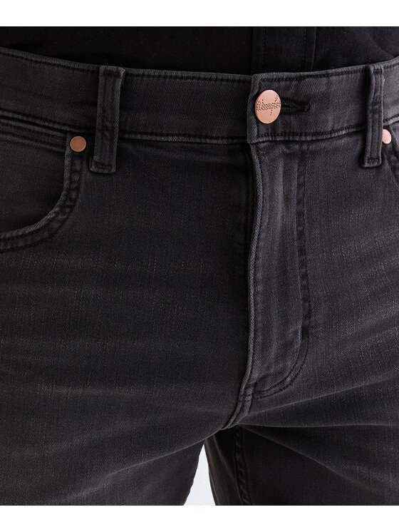 Wrangler Wrangler Jeansy 112377796 Czarny Regular Fit