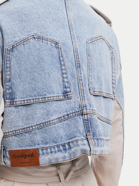 Desigual Desigual Trenčkot Memphis 25SWEW29 Béžová Relaxed Fit