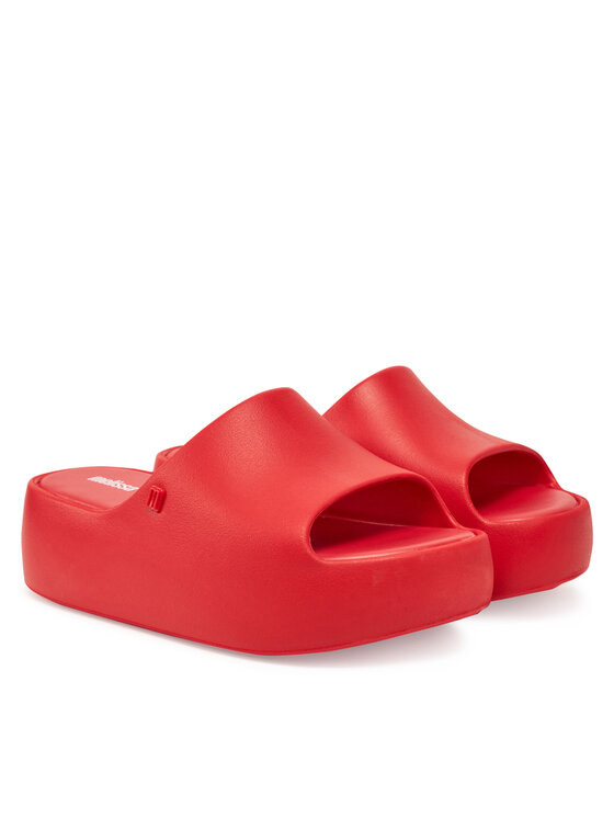 Melissa Melissa Klapki Melissa Free Platform Slide Ad 35859 Czerwony