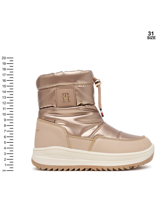 Tommy Hilfiger Tommy Hilfiger Śniegowce Loki T3AD-35206-1474 M Beżowy