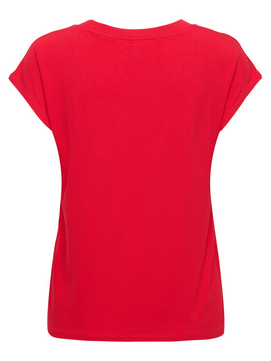 ONLY ONLY Футболка Rilla 15315776 Червоний Regular Fit