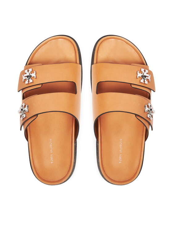 Tory Burch Tory Burch Plätud T Lock Sport Slide 166905 Pruun