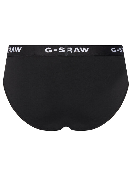 G-Star Raw G-Star Raw Set od 3 para klasičnih gaćica D23775-D516 Crna