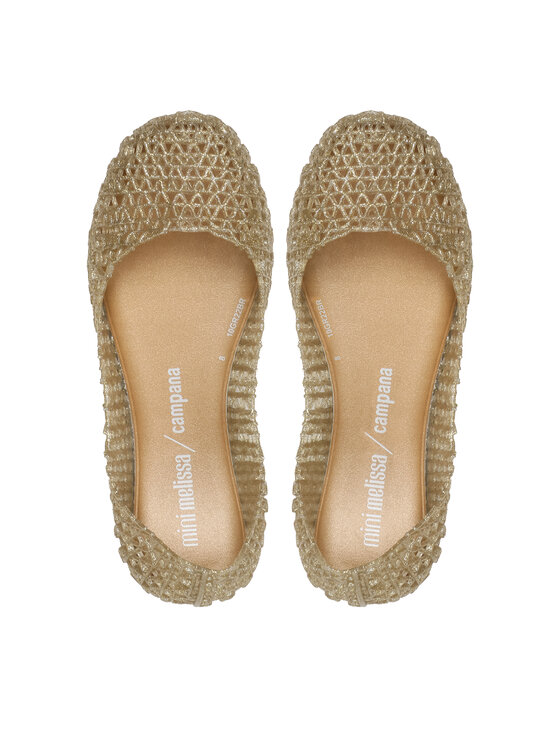 Melissa Melissa Balerini Mini Melissa Campana Papel Inf 32996 Auriu