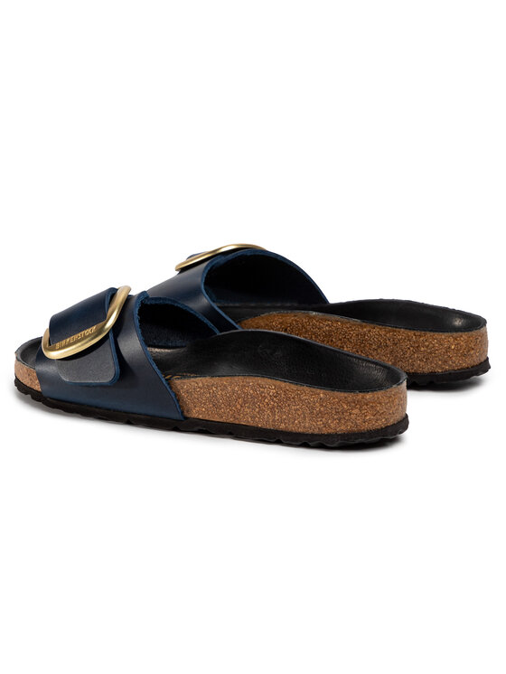 Birkenstock Birkenstock Papucs Madrid Big Buckle 1012361 Sötétkék