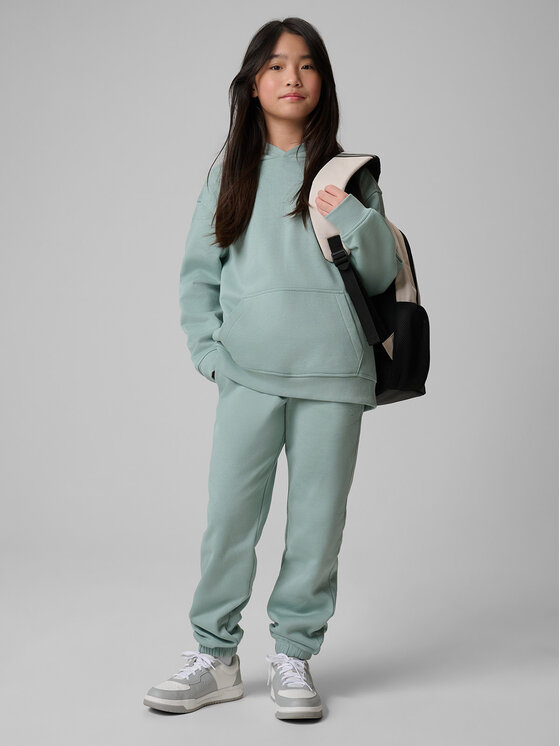 4F 4F Spodnie dresowe BASIC+ Turkusowy Regular Fit