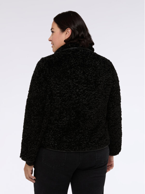 Fiorella Rubino Fiorella Rubino Cappotto invernale F461T001453N033 Nero Boxy Fit