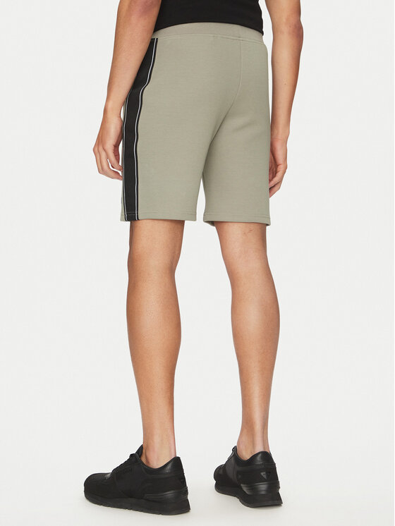 Guess Guess Bavlnené šortky Z4RD04 KB3P2 Zelená Regular Fit