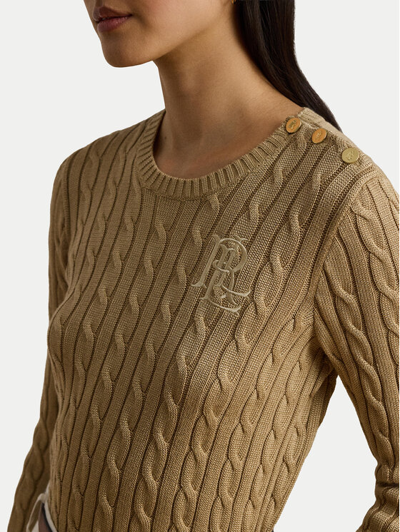 LAUREN RALPH LAUREN LAUREN RALPH LAUREN Kampsun 200P14039006 Beež Regular Fit