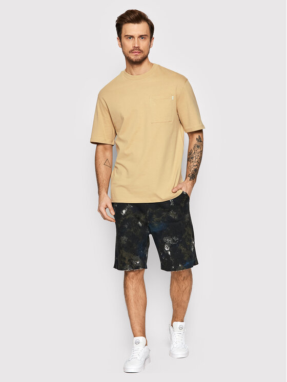 T-shirt Warren 12199243 Beige Loose Fit