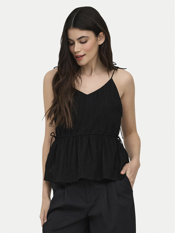 ONLY ONLY Marškinėliai Nele 15370325 Juoda Regular Fit