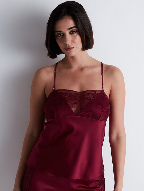 Aubade Aubade Maglietta del pigiama 2S38 Rosso Regular Fit