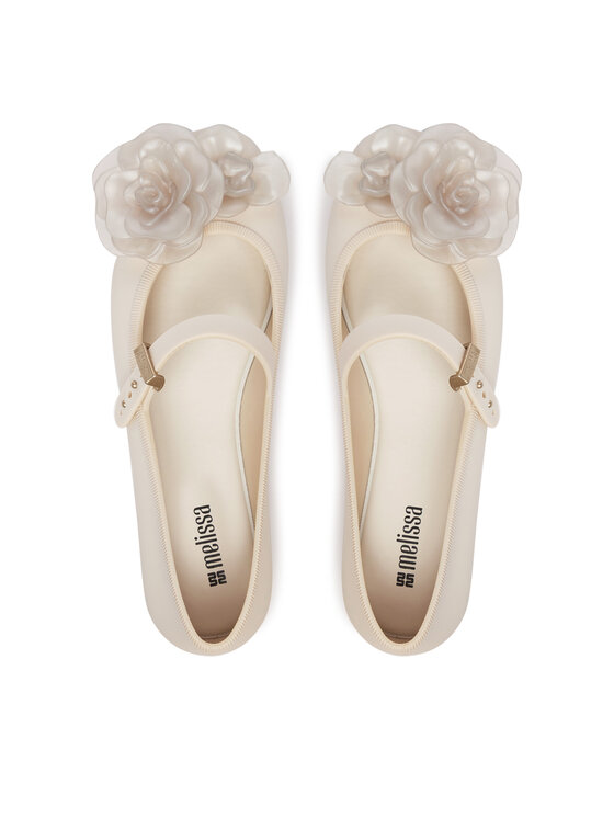 Melissa Melissa Balerini Melissa Soft Ballerina Petals Ad 37820 Bej