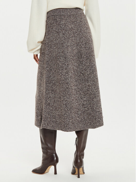 Weekend Max Mara Weekend Max Mara Пола тип трапец Piega 2425306012 Кафяв Regular Fit