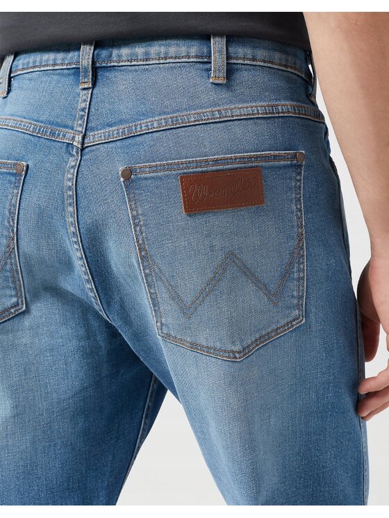 Wrangler Wrangler Jeansy Frontier Niebieski Relaxed Fit