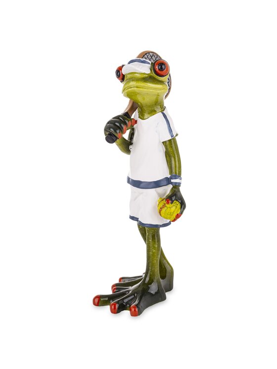 MIAhome MIAhome Figurka żabka FROGG-2 tenisistka Zielony