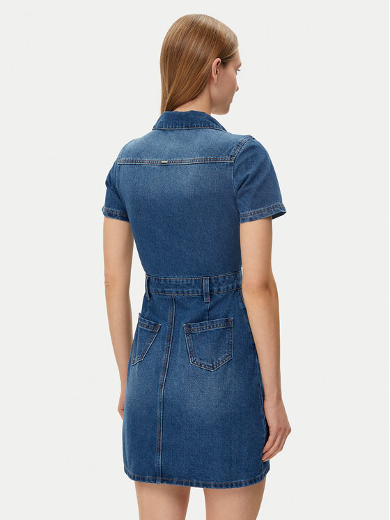 Morgan Morgan Rochie de blugi 241-ROGLA Albastru Regular Fit
